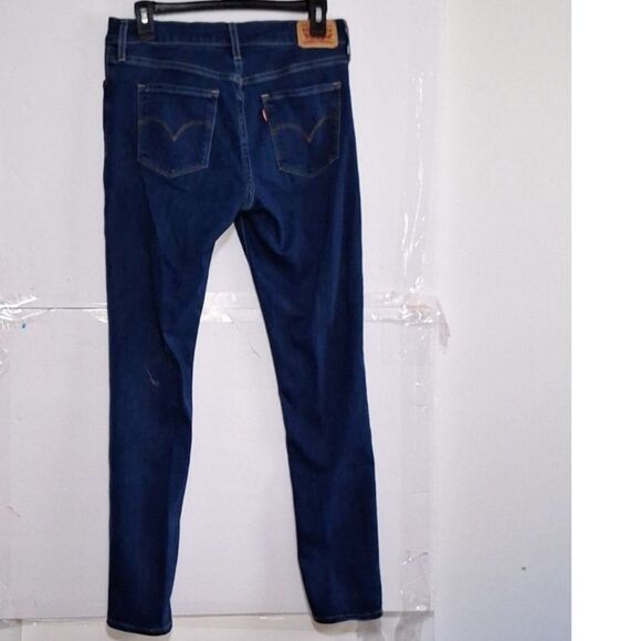 Women's Levis 311 Shaping Skinny Jeans Medium Wash Stretchy Mid-Rise Size 28 - Picture 7 of 7
